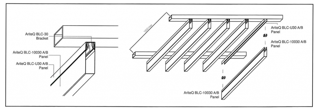 Ariteq™ Baffle Ceiling System 